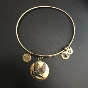Alex and Ani Sacred Dove bracelet